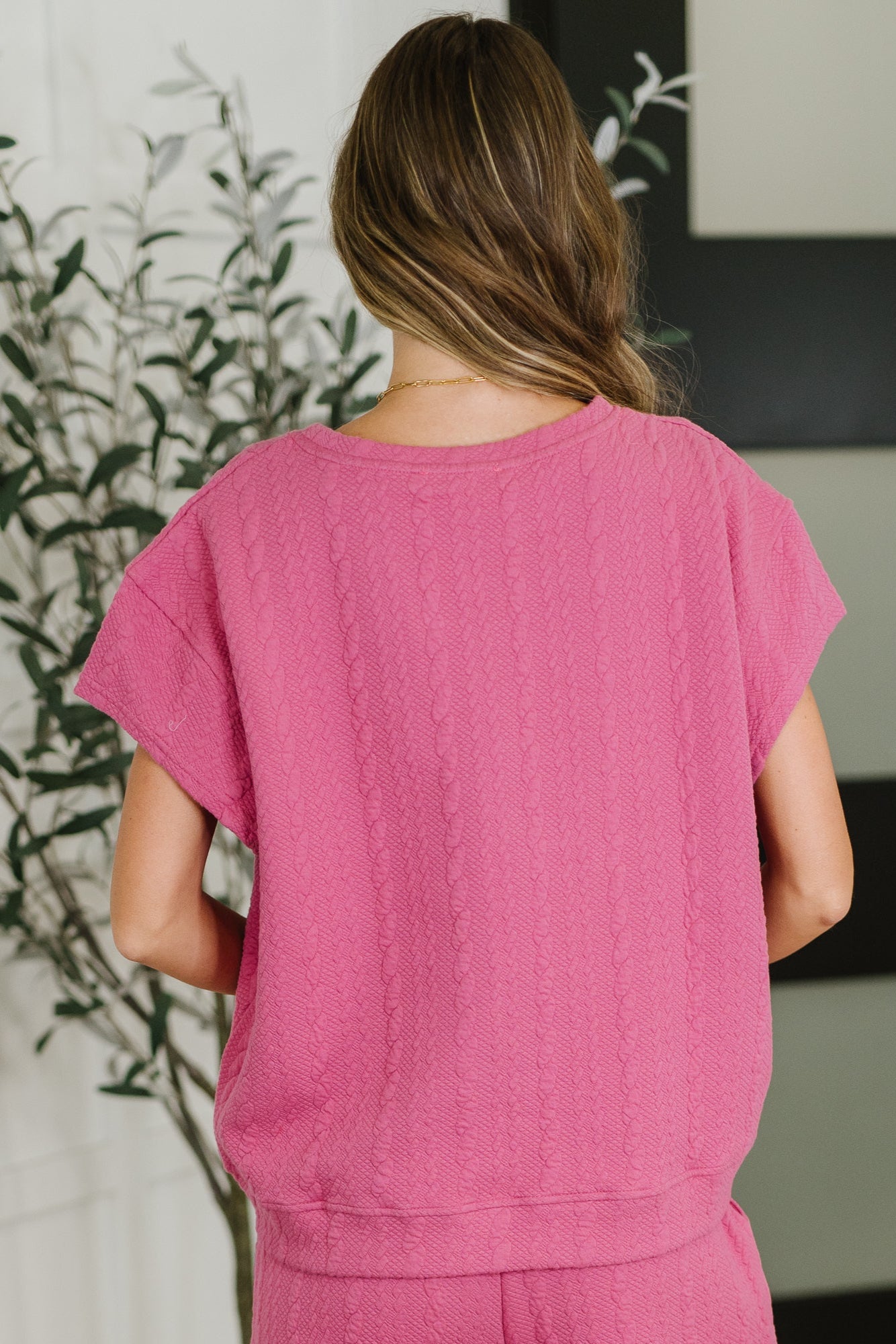 Cropped Flair bottoms in Pink By See and be Seen