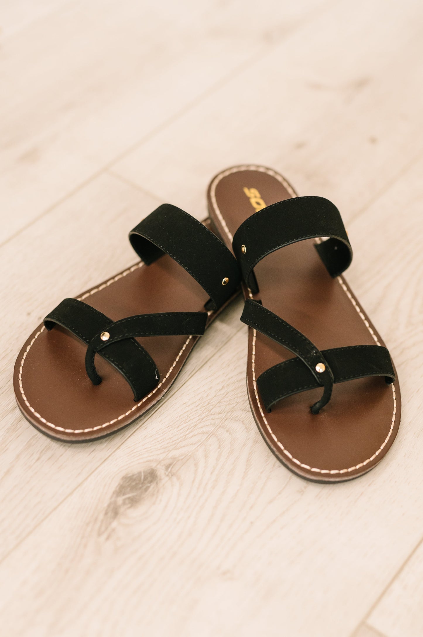 Black SODA sandals