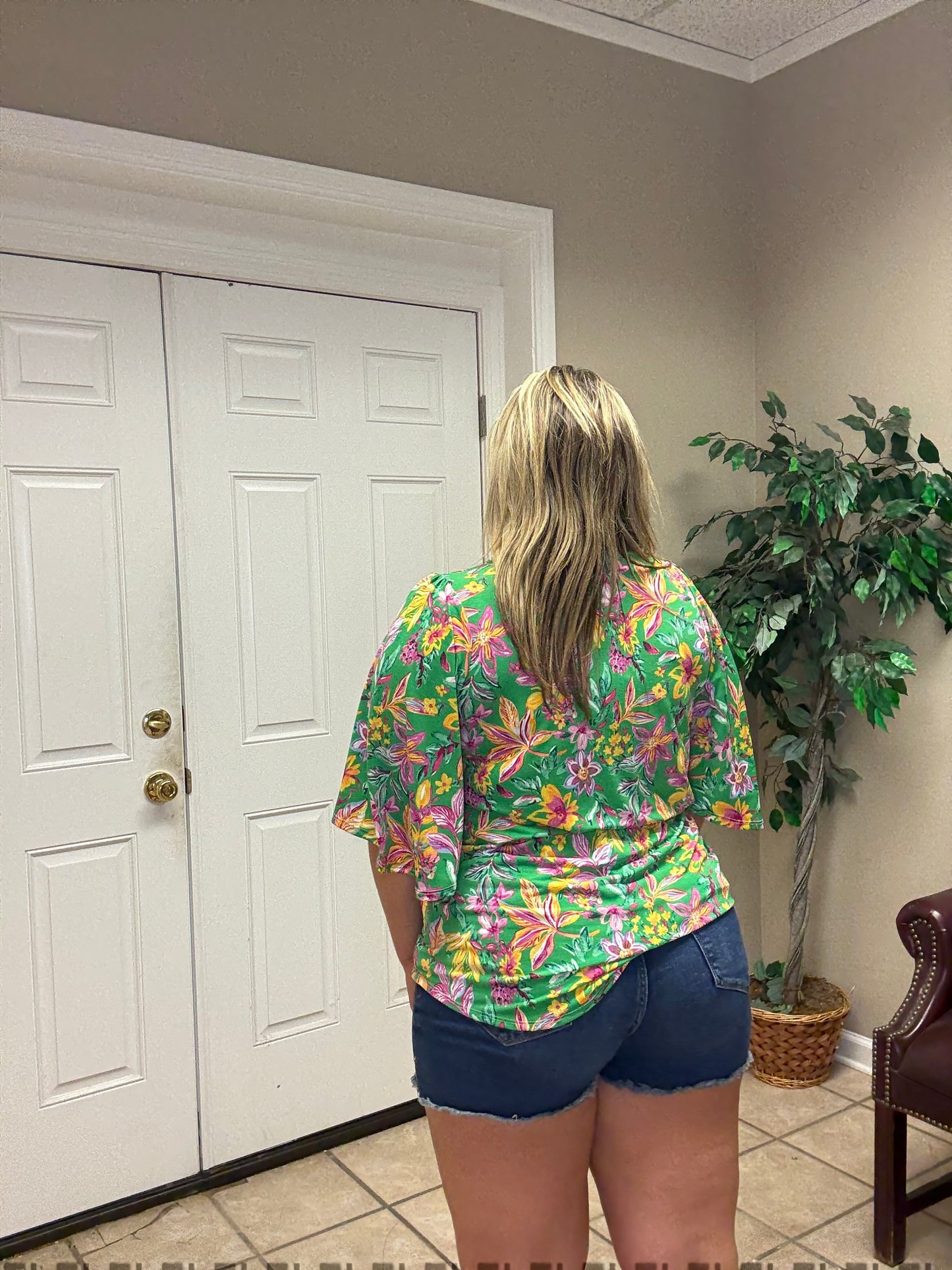 Cali Top in Kelly Greenby Dear Scarlett