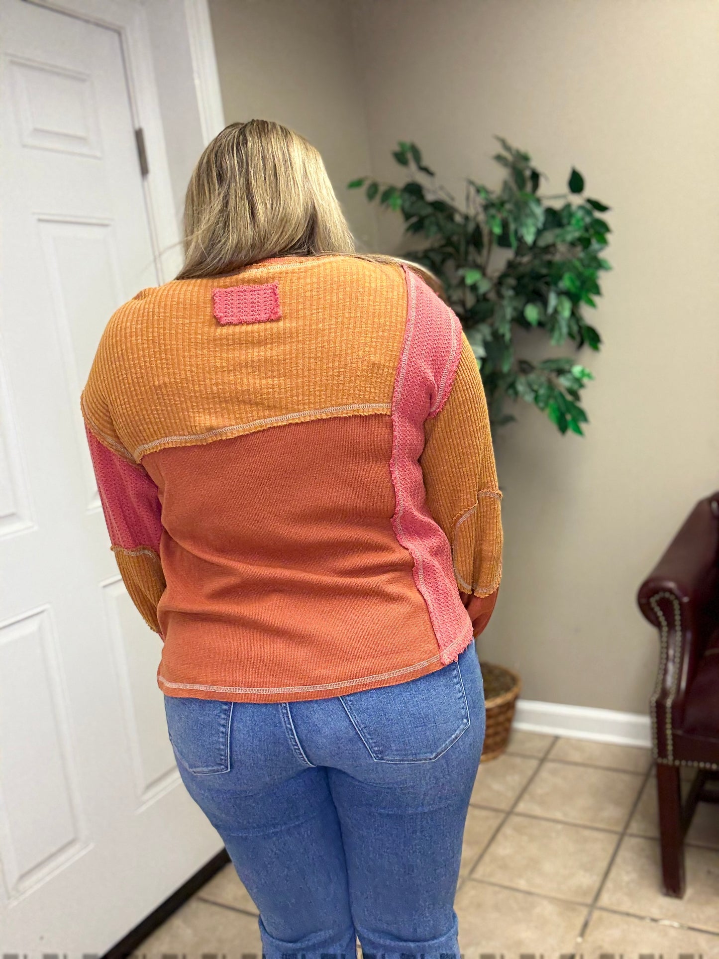 Balloon Sleeve Thermal Rib by Pol