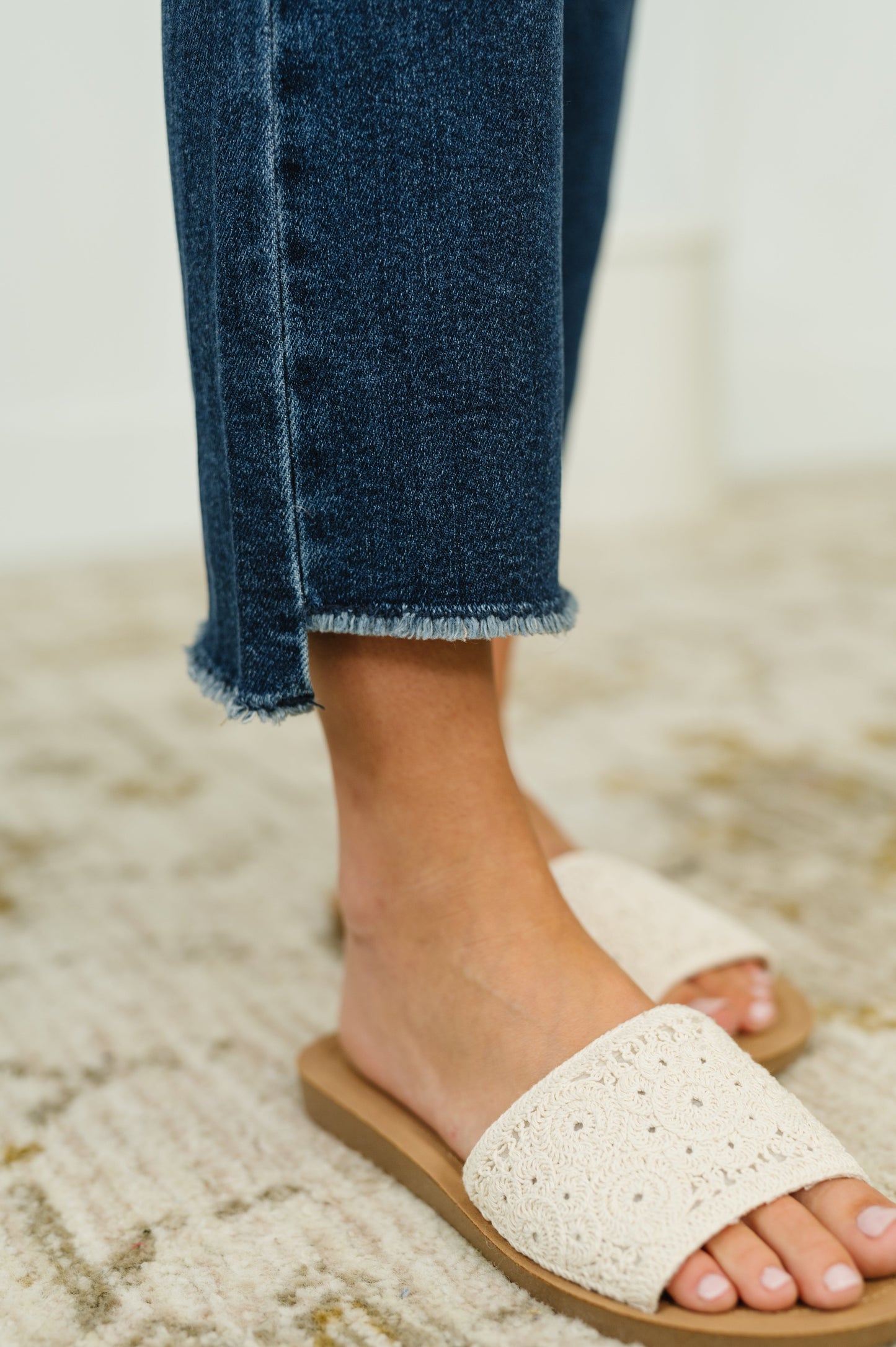 Judy Blue high waist dark wash kick flares