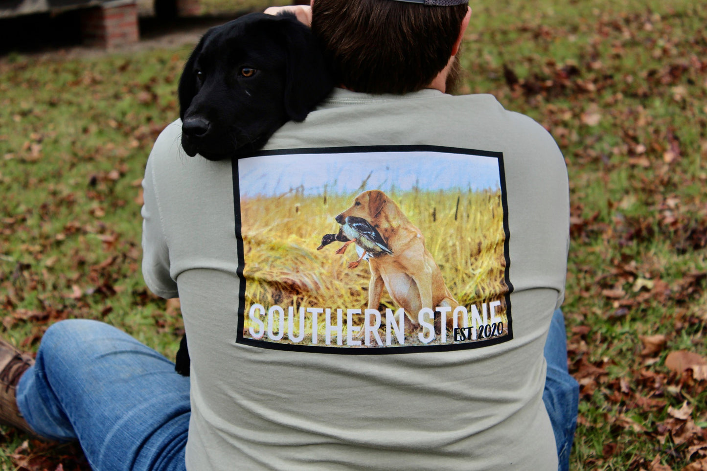 Southern Stone Comfort Colors Short Sleeve Tee In Moss Green