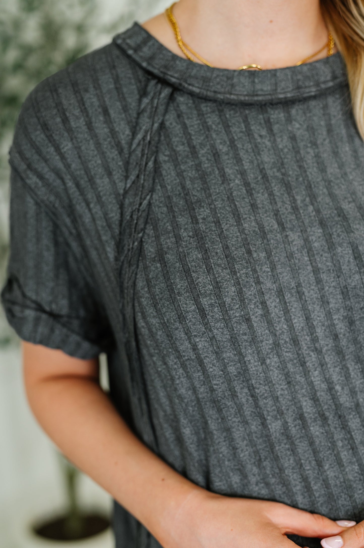 Ash Black Mineral wash top by Zenana
Ribbed Knit
High Stretch
Banded Round Neckline
Raglan Sleeve
Cuffed and Tacked Sleeve Cuff
Exposed Seam Details
95% Polyester, 5% Spandex
True to Size