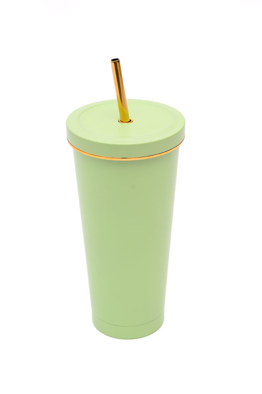 Total Eclipse Tumbler in Pear Green
Double Layer 304 Stainless Steel
Gold Colored Accents & Straw
Straw Cleaning Brush Included
25 oz
10.1 x 6.8 x 20.5cm
