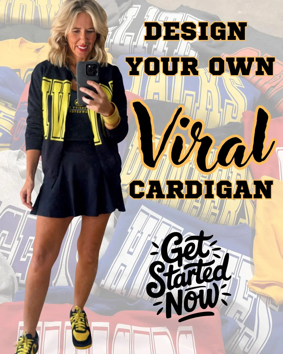 Our VIRAL Custom Cardigan