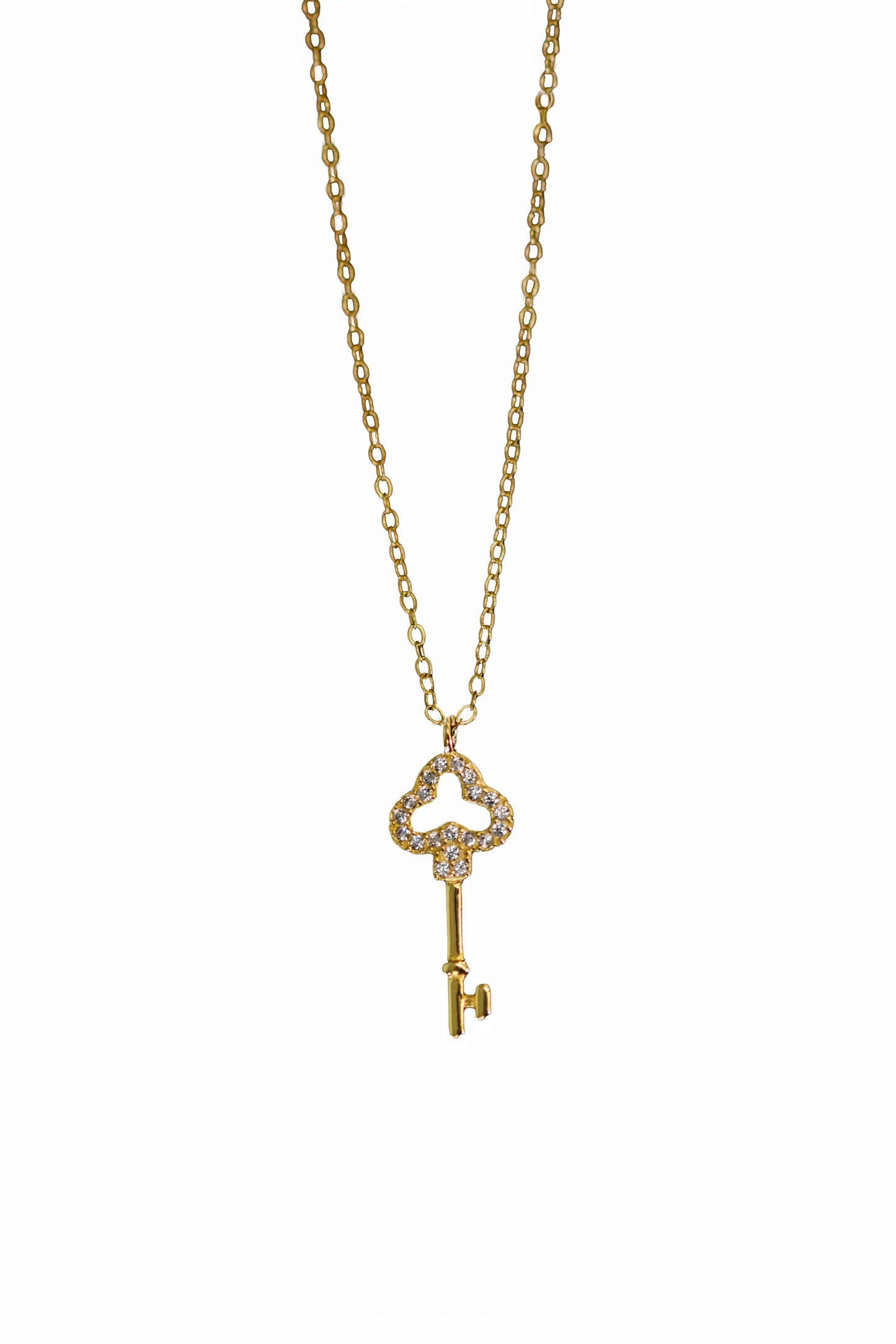 Key pendant necklace