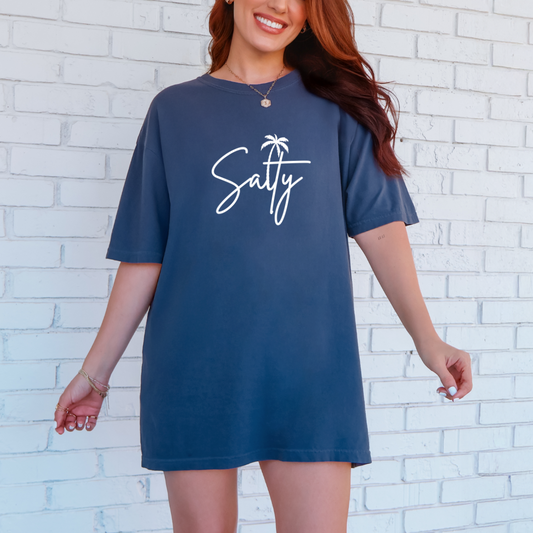 Comfort Colors 100% Cotton
Garment-dyed soft ring spun fabric
Crew Neck short sleeve unisex tee
Multicolor DTF printing on crewneck