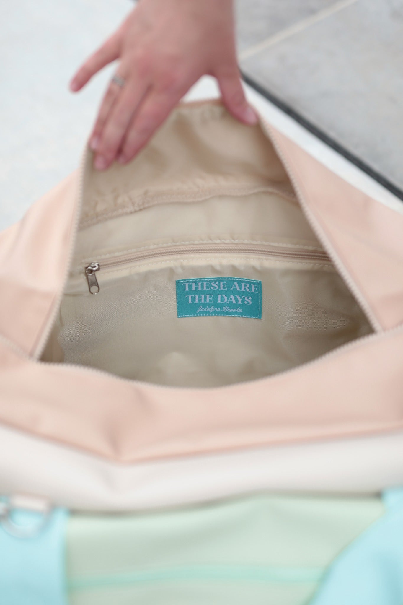 Personalized duffle bag with custom name, ideal for travel, gym, or overnight use