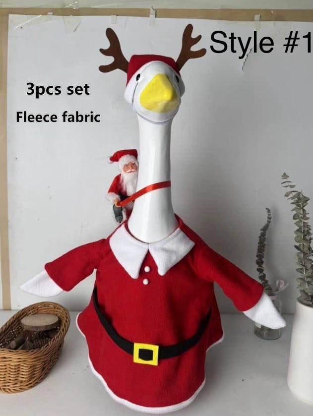 Festive Porch Goose Outfits