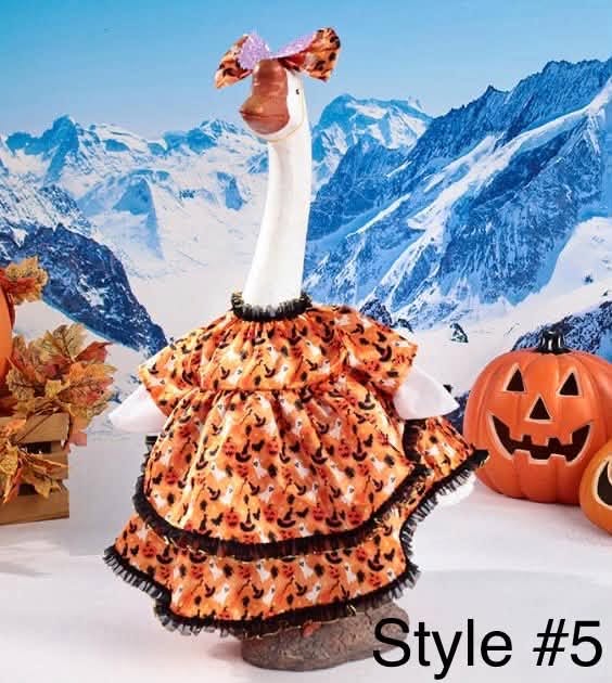Festive Porch Goose Outfits