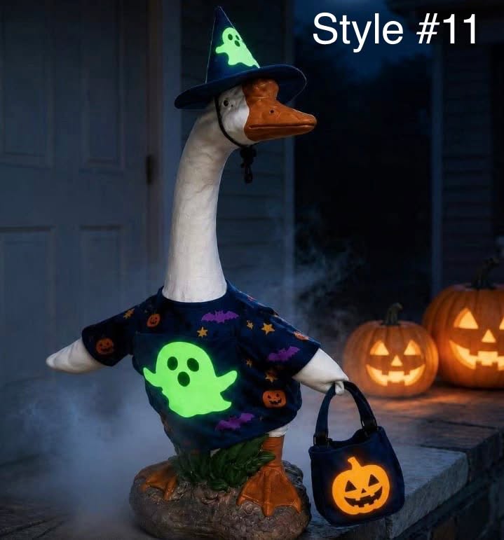 Festive Porch Goose Outfits