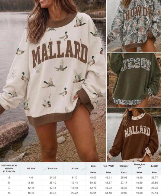 🍂 Country Days Mockneck Sweatshirts
