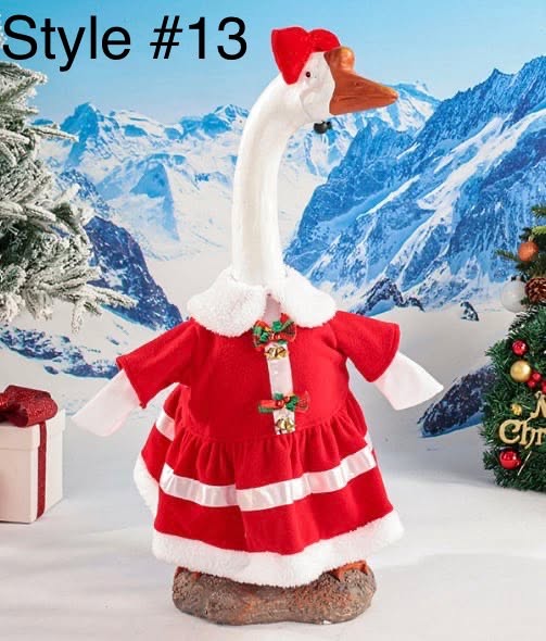 Festive Porch Goose Outfits