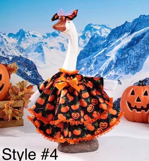 Festive Porch Goose Outfits