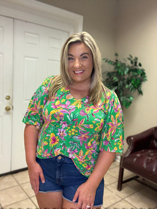 Cali Top in Kelly Greenby Dear Scarlett