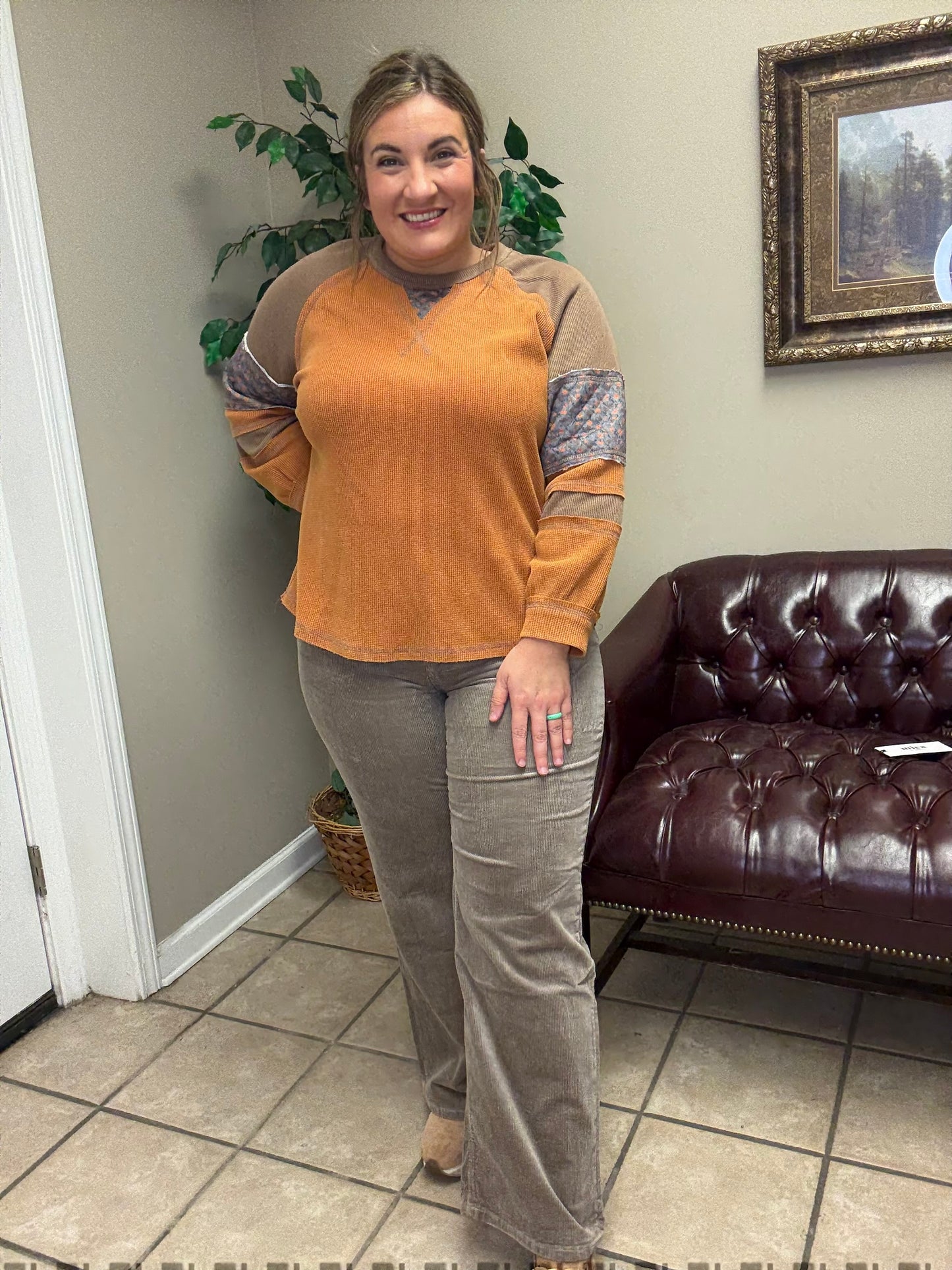 High Rise Wide Leg  in LT Greige by MICA