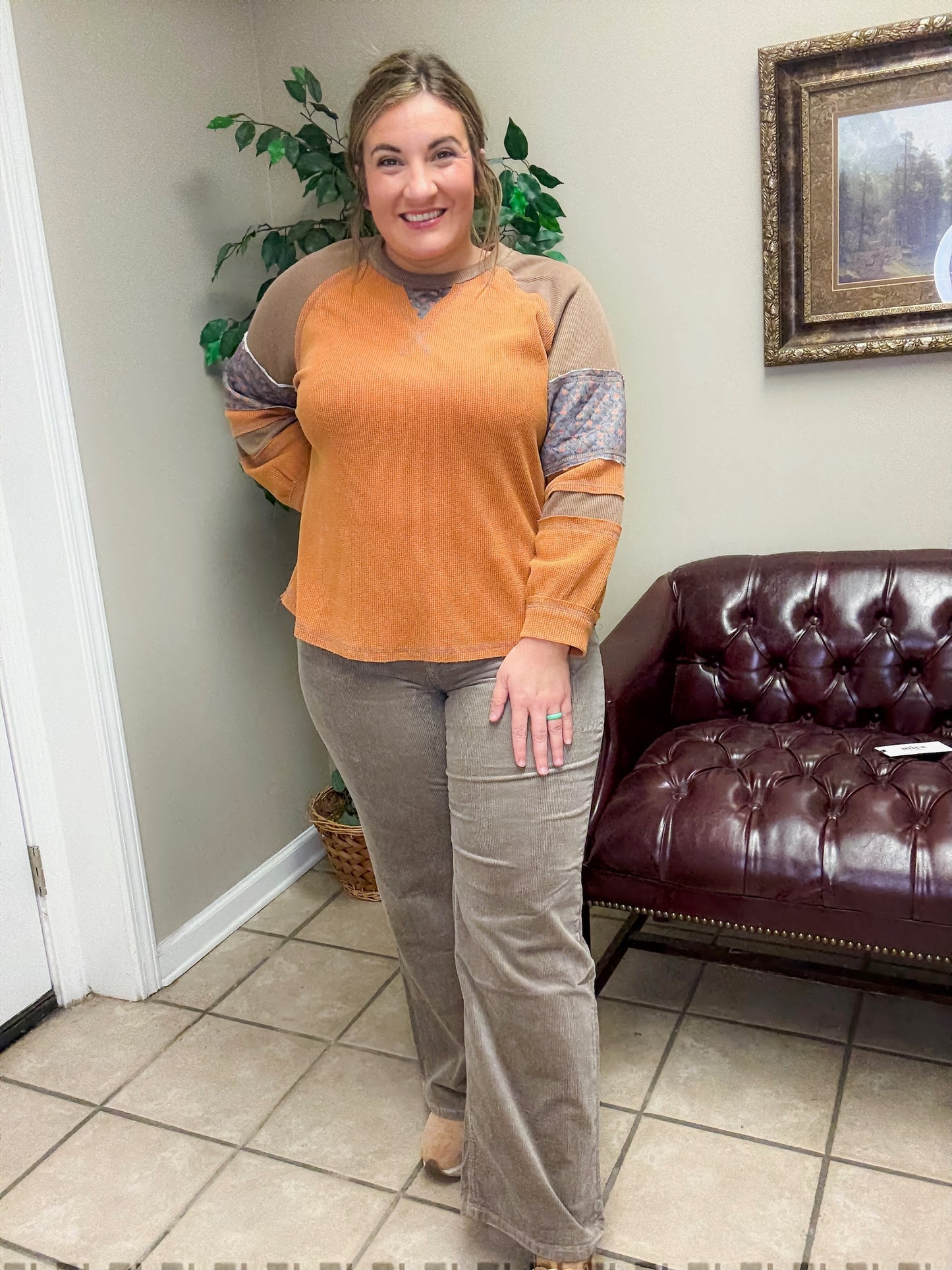 High Rise Wide Leg  in LT Greige by MICA