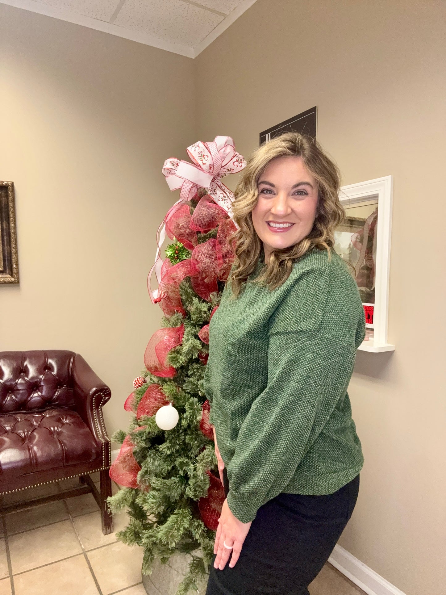 Round Neck Drop Shoulder Long sleeve Oversized Top