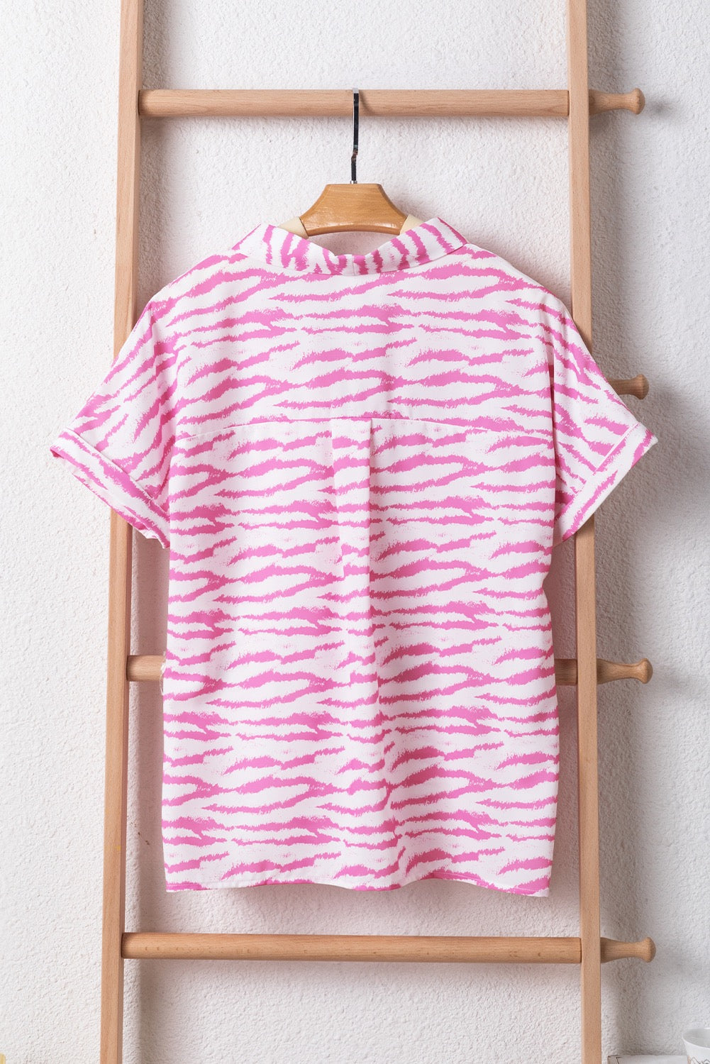 Pink Zebra Blouse May.