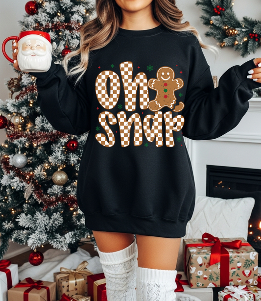 Oh Snap Graphic Tee and sweathirt