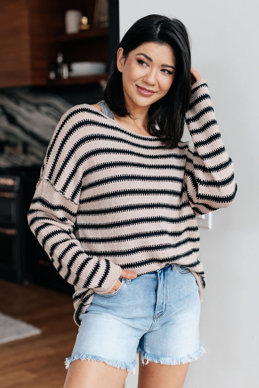 Long sleeve Striped Sweater
