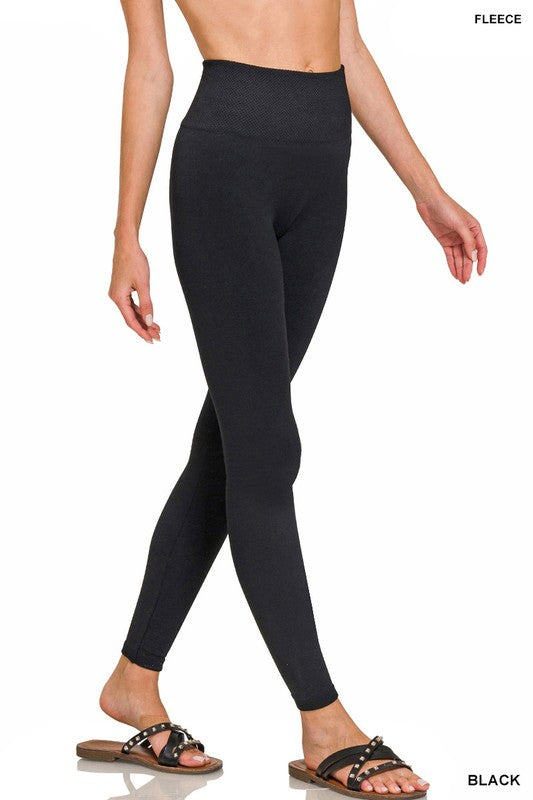 High Waist Leggings in Black