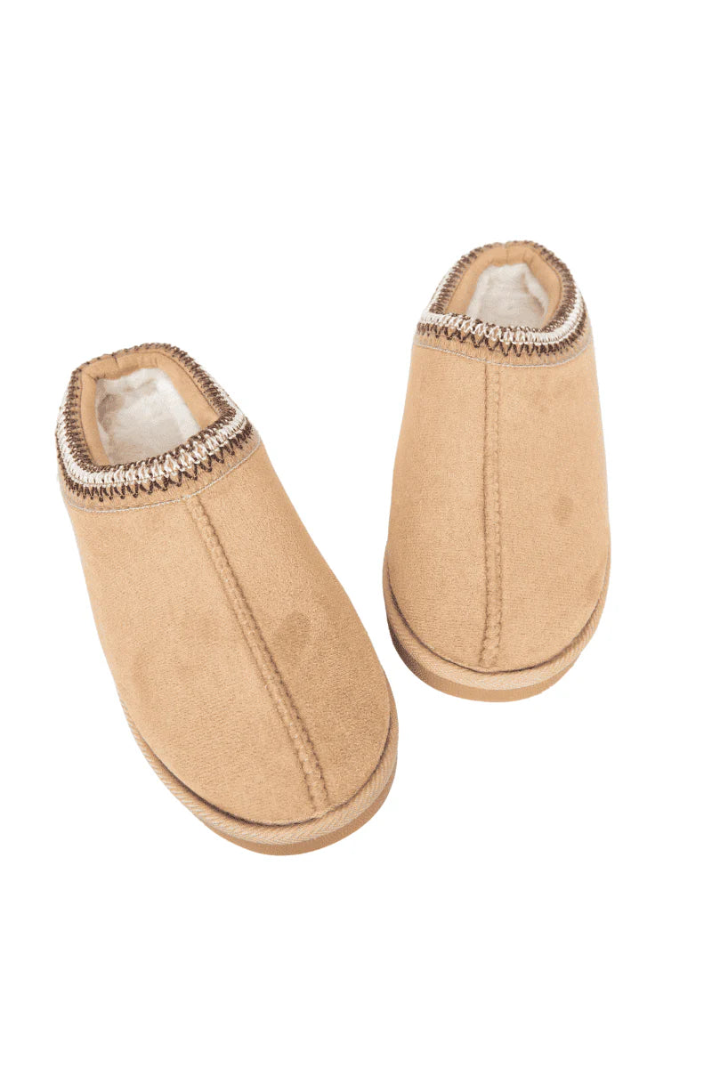 Sand Embroidered Cute Slippers