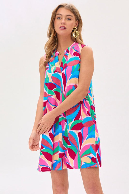 Bulgari, wrinkle free material
V-Neckline
Side Pockets
96% Polyester, 4% Spandex
True to Size Dress by Dear Scarlett