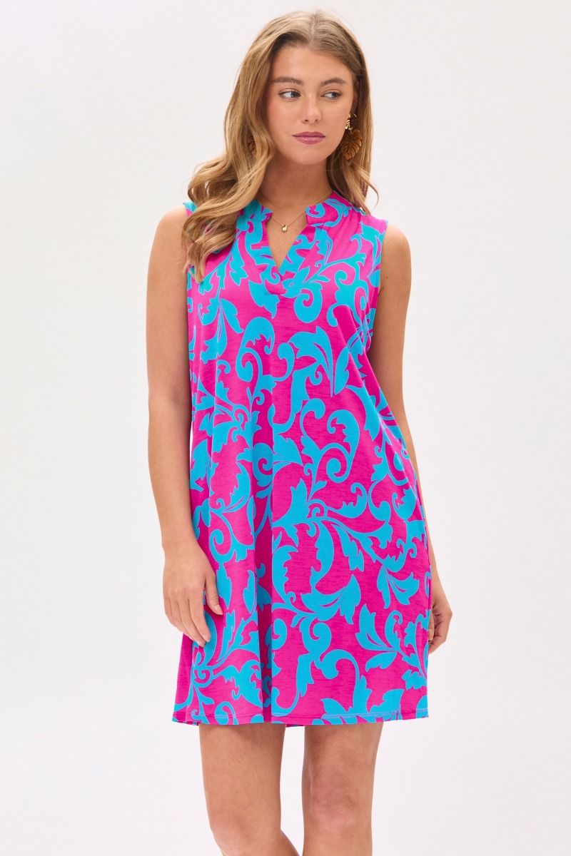 Bulgari Fabric, wrinkle free
V-Neckline
Side Pockets
96% Polyester, 4% Spandex
True to Size Dress by Dear Scarlett
