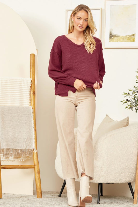 Brushed Thermal Plus Top by Andree By Unit